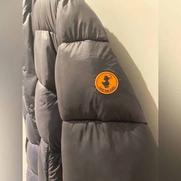 Save The Duck Zander Puffer Hoodie Jacket NWT - Picture 11 of 15